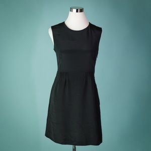 Theory Size 4 Black Silk Cocktail Career Dress